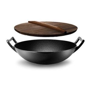 Traditional Cast Iron Wok