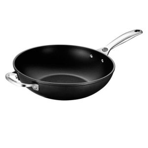 Premium Stainless Steel Stir-Fry Pan